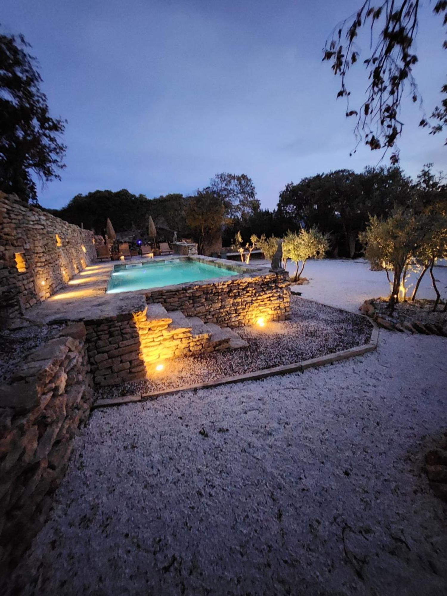 Villa La Borie Oubliée à Gordes Extérieur photo