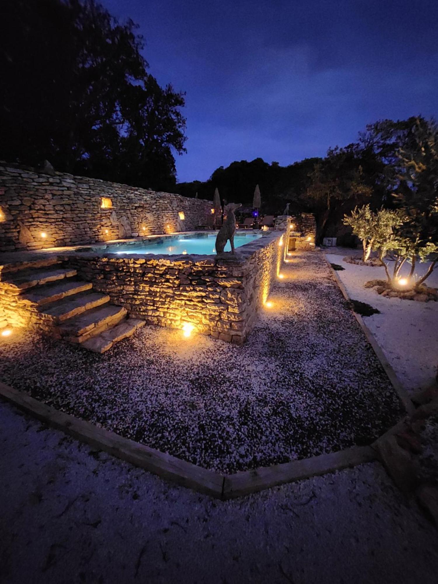 Villa La Borie Oubliée à Gordes Extérieur photo