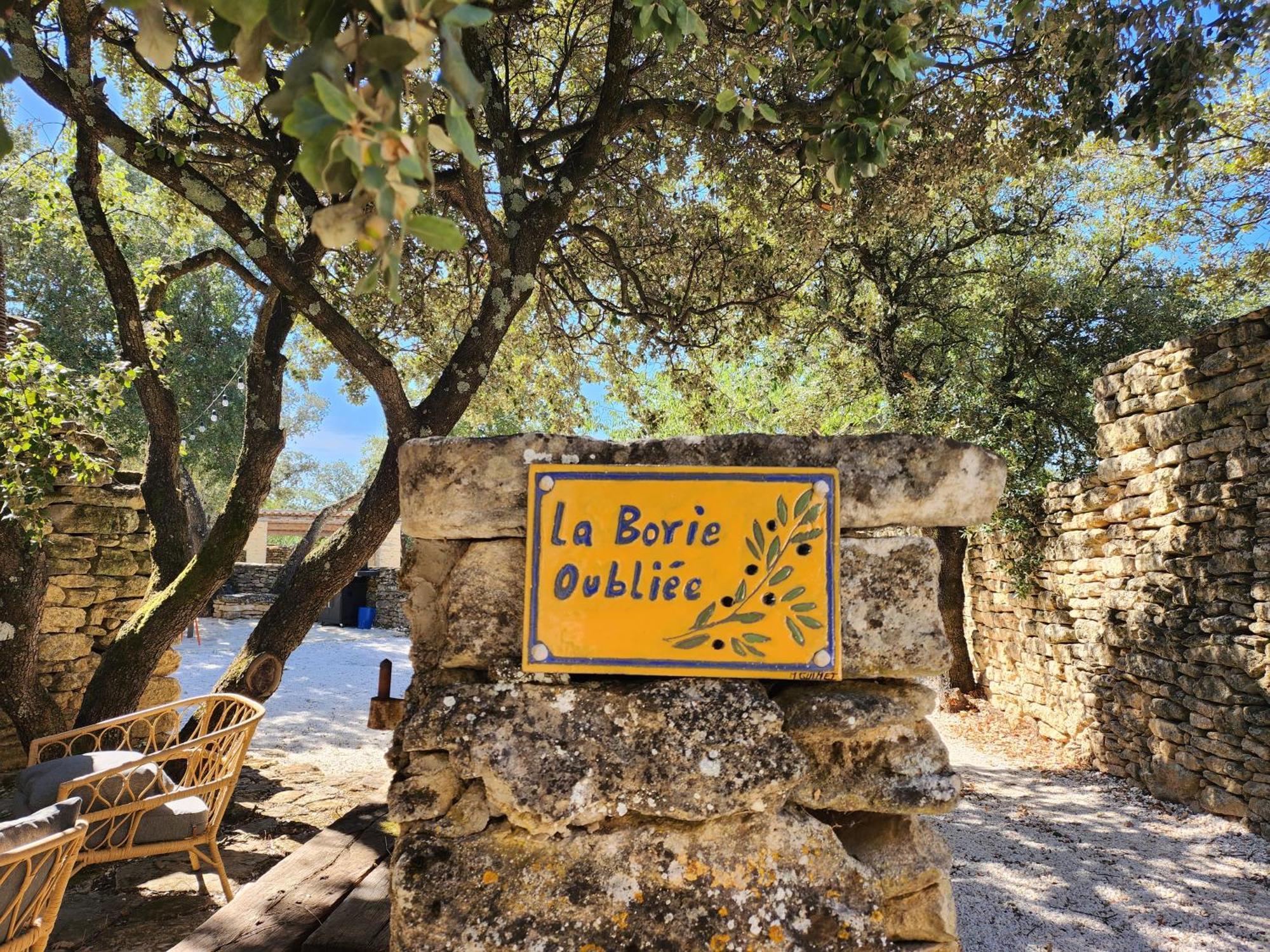 Villa La Borie Oubliée à Gordes Extérieur photo