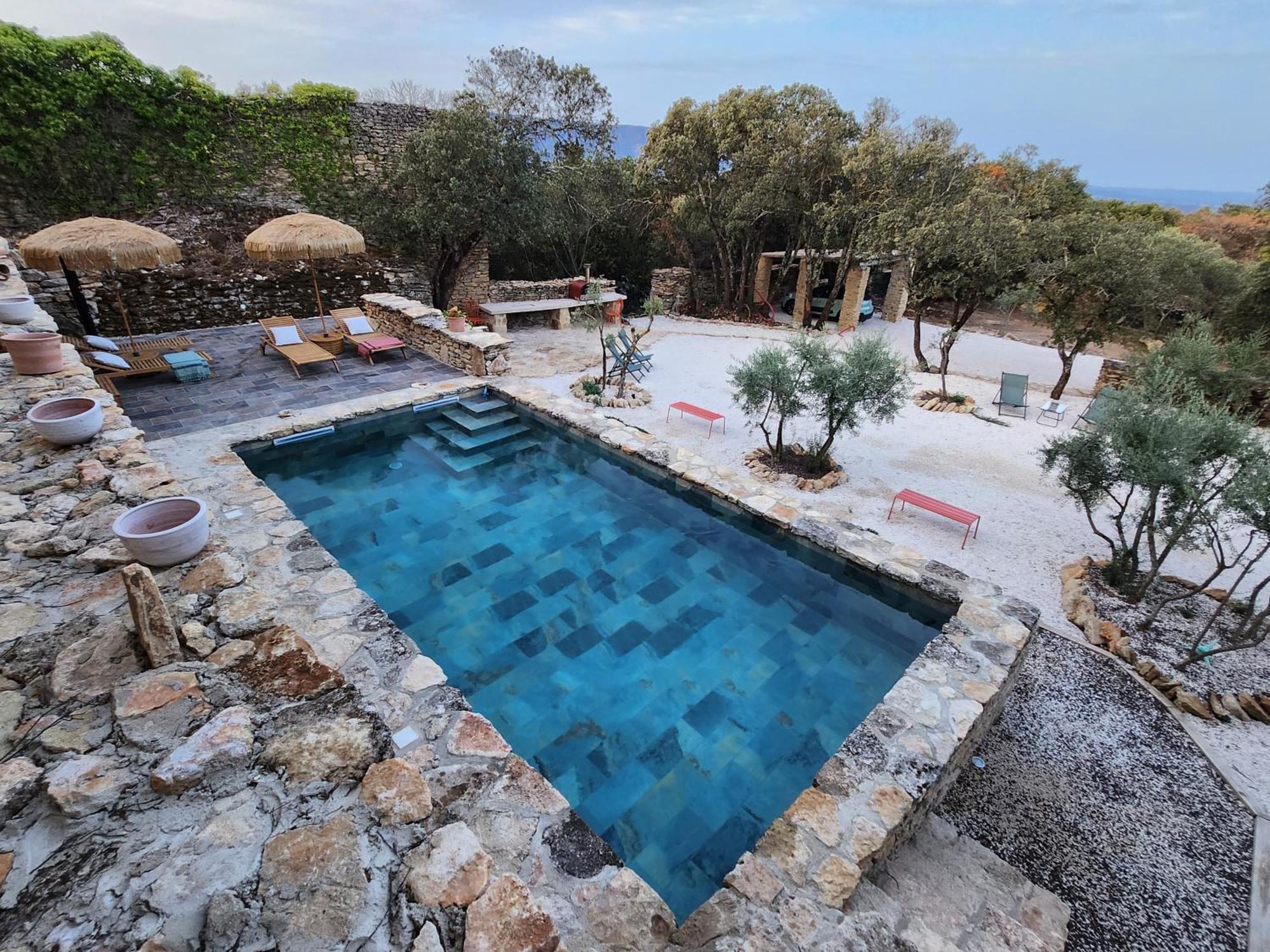 Villa La Borie Oubliée à Gordes Extérieur photo